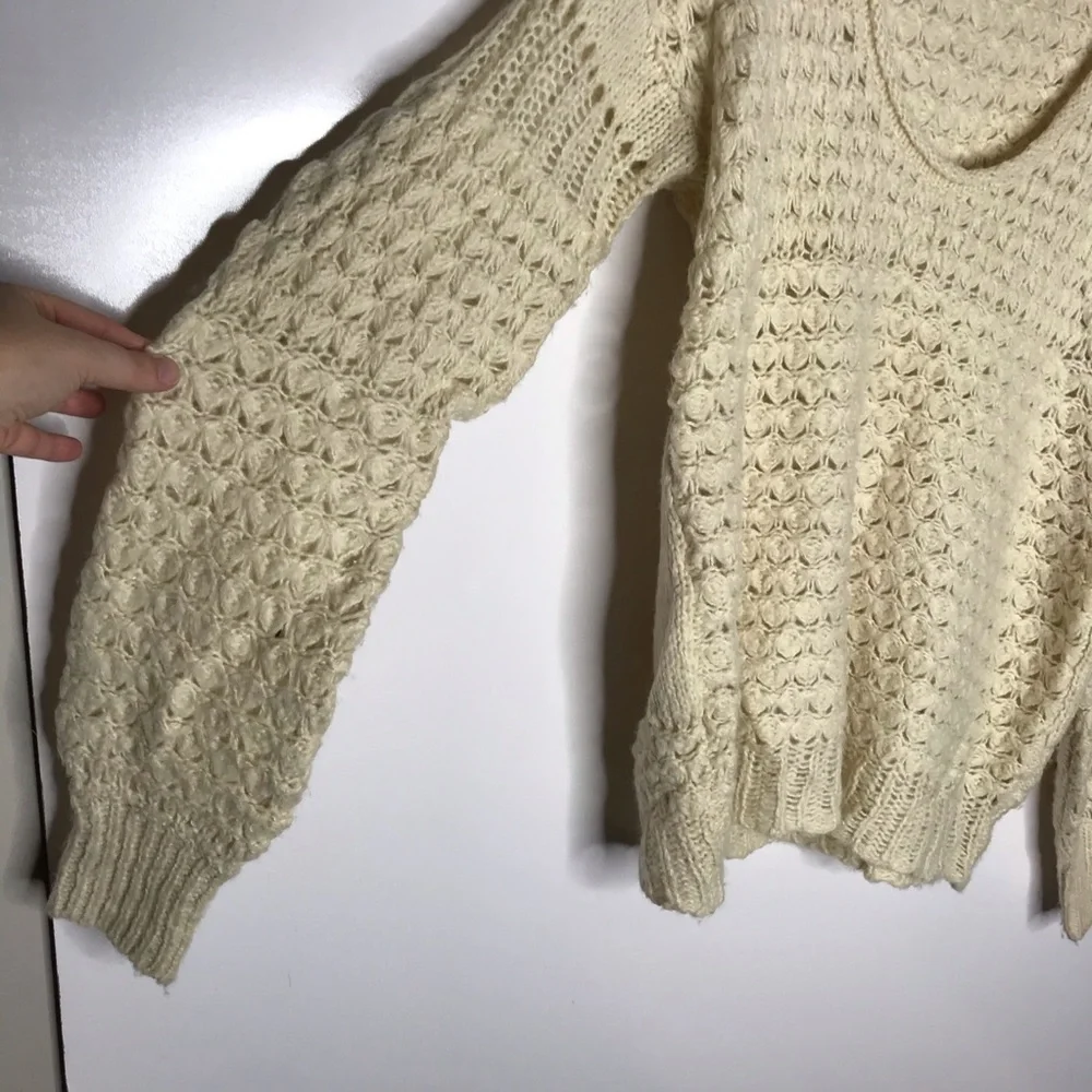 Free People Crashing Waves pullover knit sweater